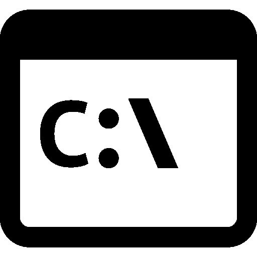 User Interface Command Line Vector Icons free download in SVG, PNG Format